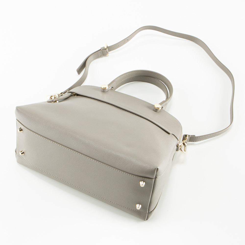 フルラ FURLA ハンド・トートバッグ PIPER M DOME 前ポケット SD付 