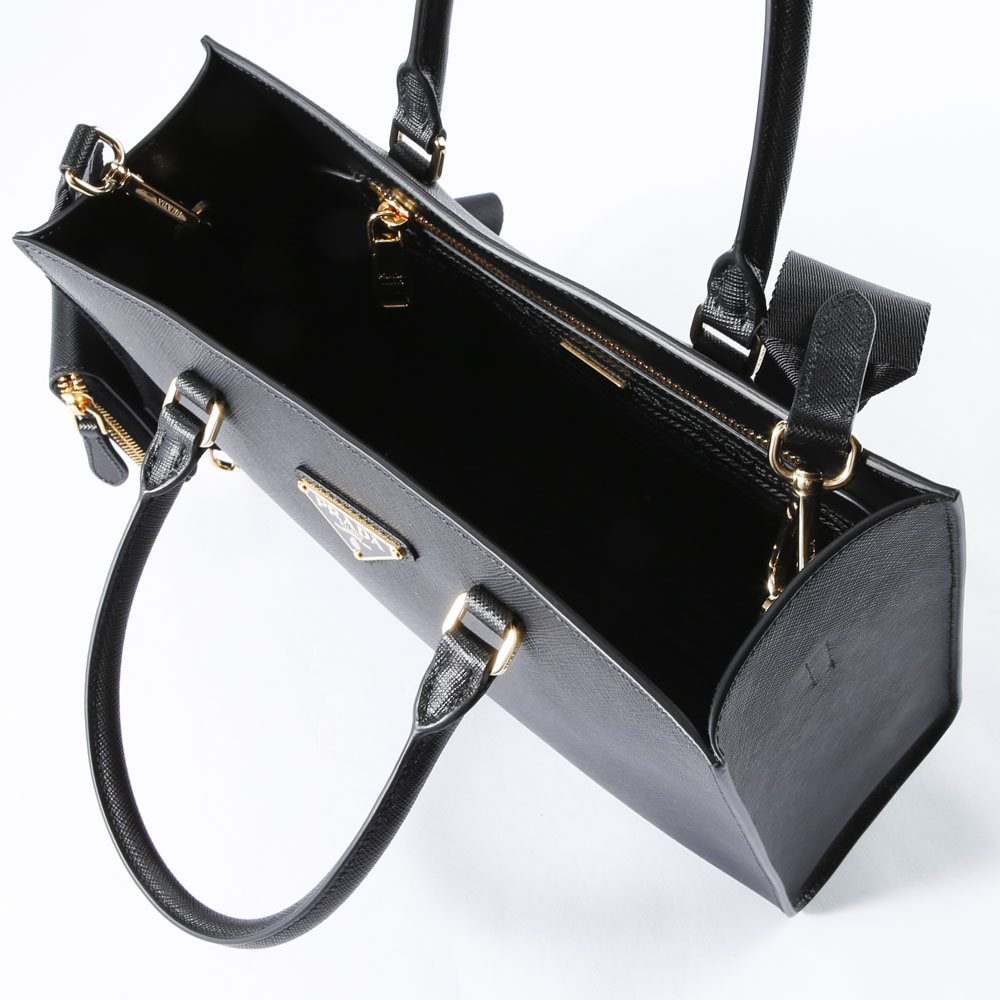 プラダ PRADA SAFFIANO LUX MEDIUM 三角プレート ハンドバッグ 1BA337 NZV N2O【FITHOUSE ONLINE SHOP】