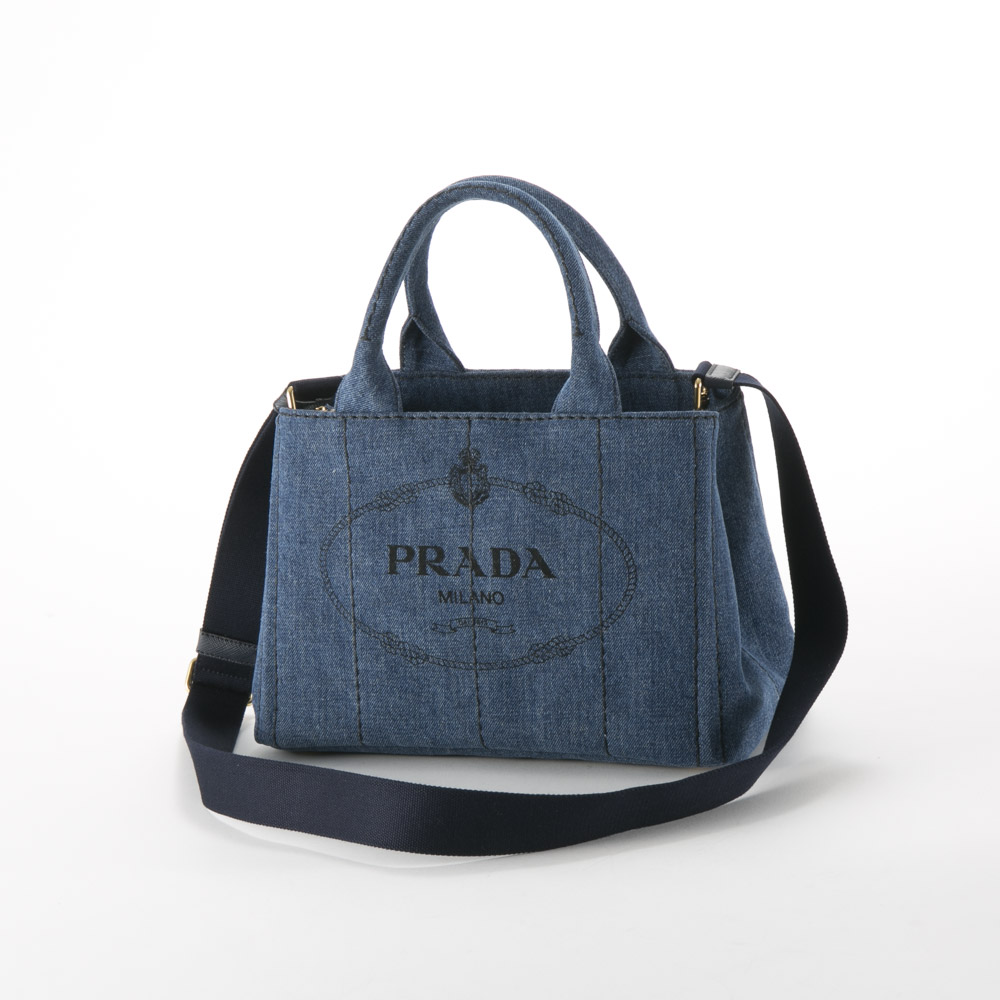 PRADA????カナパ denim