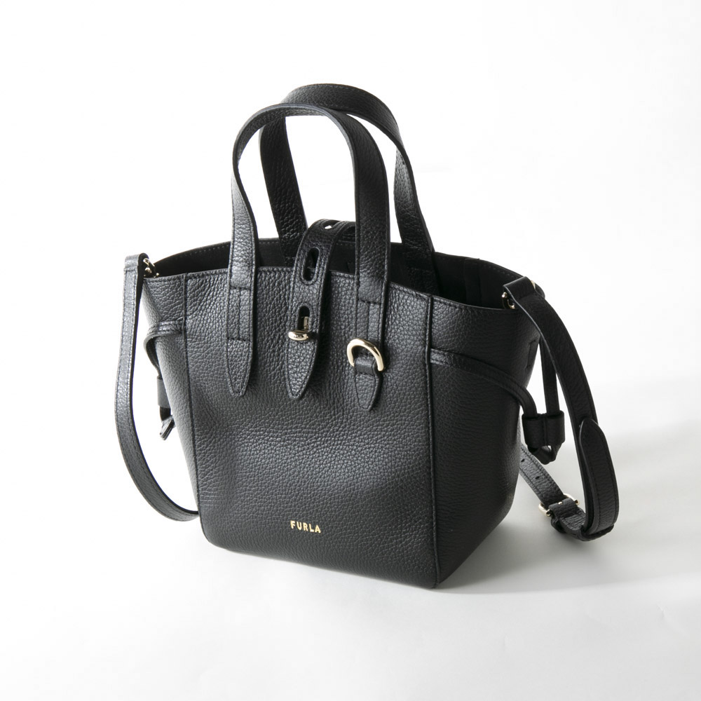 フルラ FURLA ハンド・トートバッグ NET MINI TOTE/NERO BASRFUA