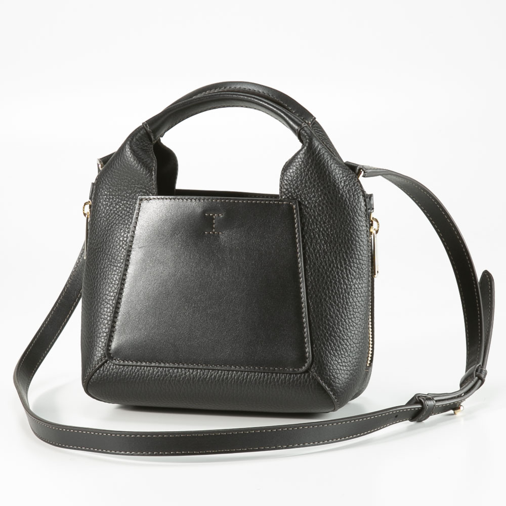 フルラ FURLA ハンド・トートバッグ GILDA MINI TOTE/NERO+MARMO c ...