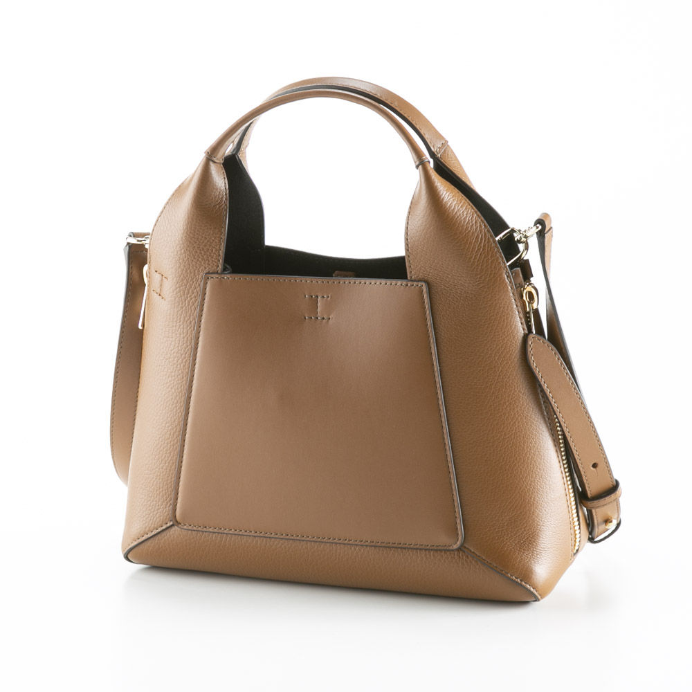 フルラ FURLA ハンド・トートバッグ GILDA M TOTE/COGNAC h+NERO