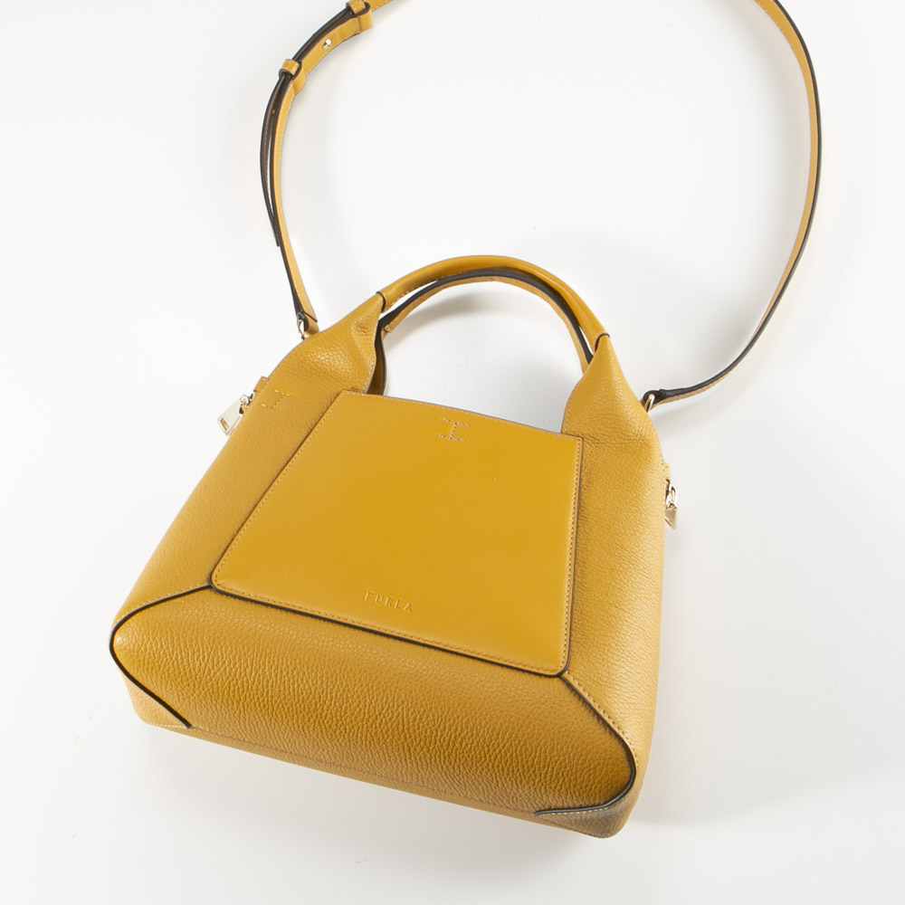 フルラ FURLA ハンド・トートバッグ GILDA M TOTE/GIRASOLE+COGNAC h WB00513-BX0181【FITHOUSE ONLINE SHOP】