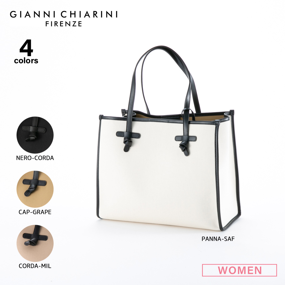 ジャンニ キアリーニ GIANNI CHIARINI マルチェッラ M トートバッグ ...