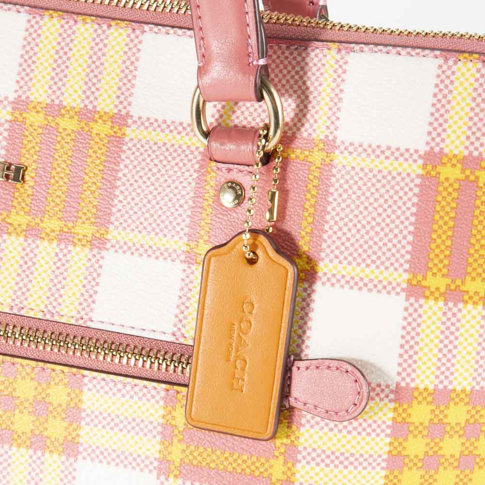 コーチ COACH ハンド・トートバッグ シグネチャーガーデンプレイド トート C8755【FITHOUSE ONLINE SHOP】