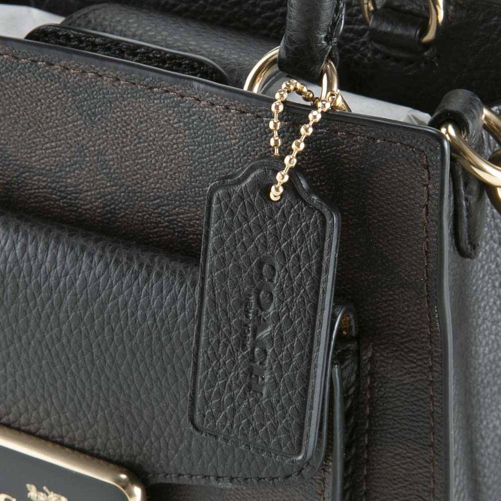 コーチ COACH ハンド・トートバッグ シグネチャー ミニペッパー クロスボディ C7228【FITHOUSE ONLINE SHOP】