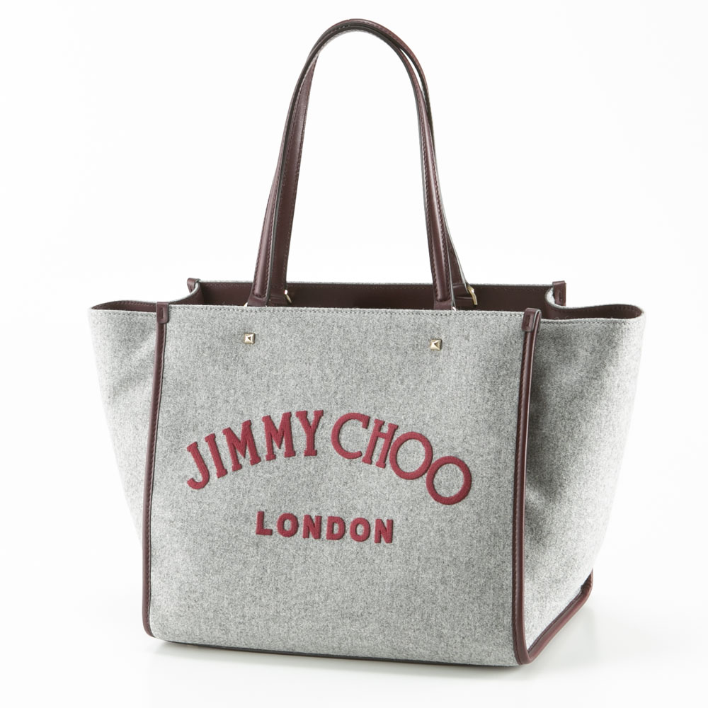ジミーチュウ JIMMY CHOO ハンド・トートバッグ LOGO TOTE/FFQ ...