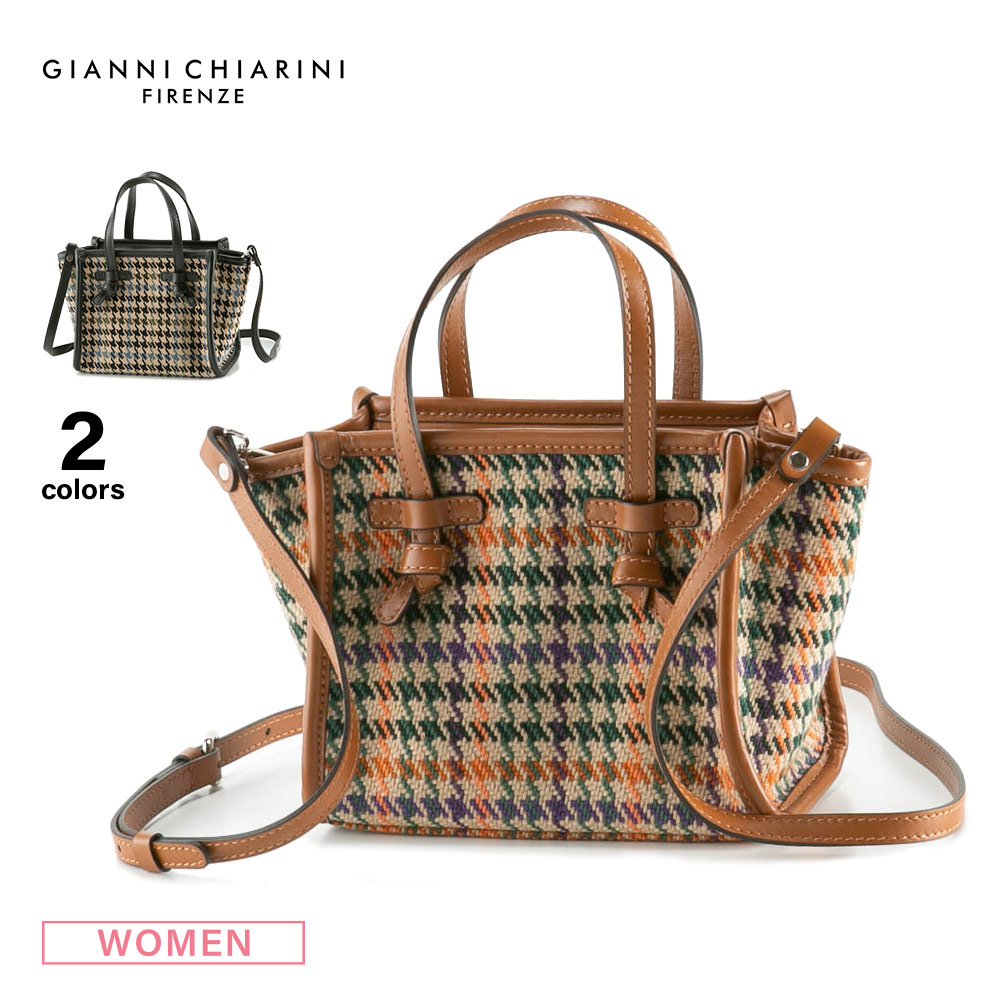 ジャンニ キアリーニ GIANNI CHIARINI マルチェッラ M トートバッグ ...