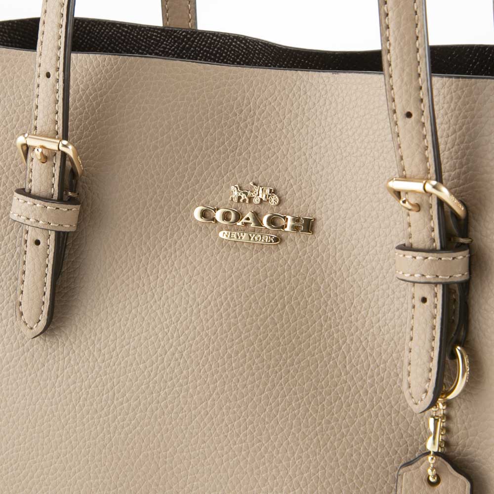 コーチ COACH ハンド・トートバッグ クロスグレインモリー SD付き 