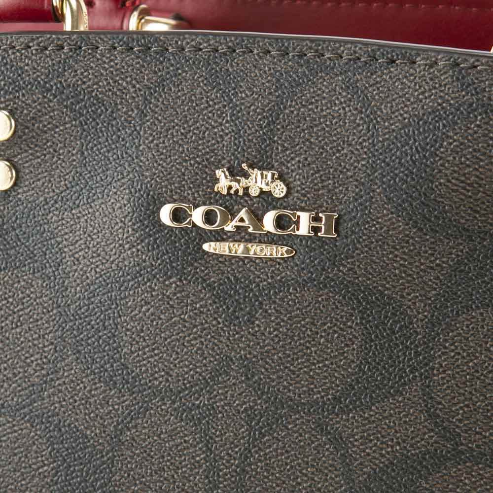 コーチ COACH ハンド・トートバッグ シグネチャー ミニ リリー