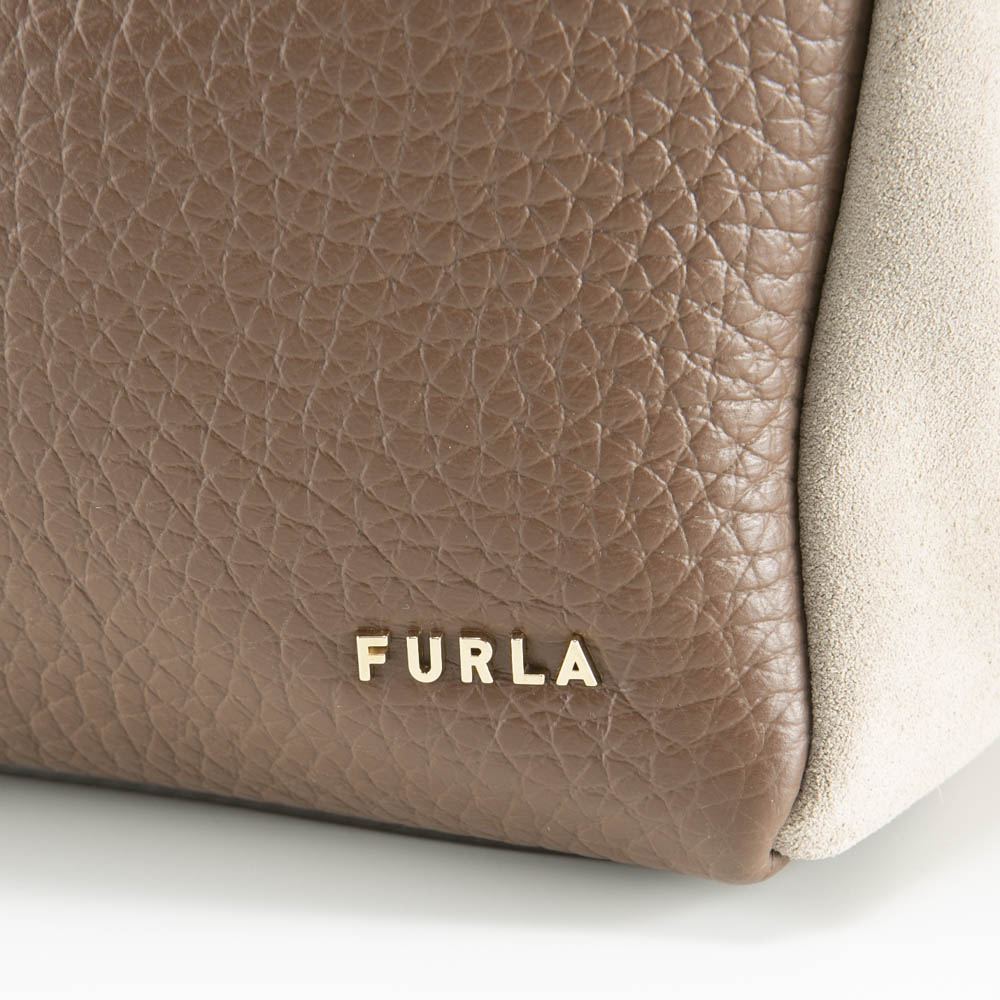 フルラ FURLA ハンド・トートバッグ ELSA TOTE/PRALINE+EARTH WB00613 BX1213【FITHOUSE