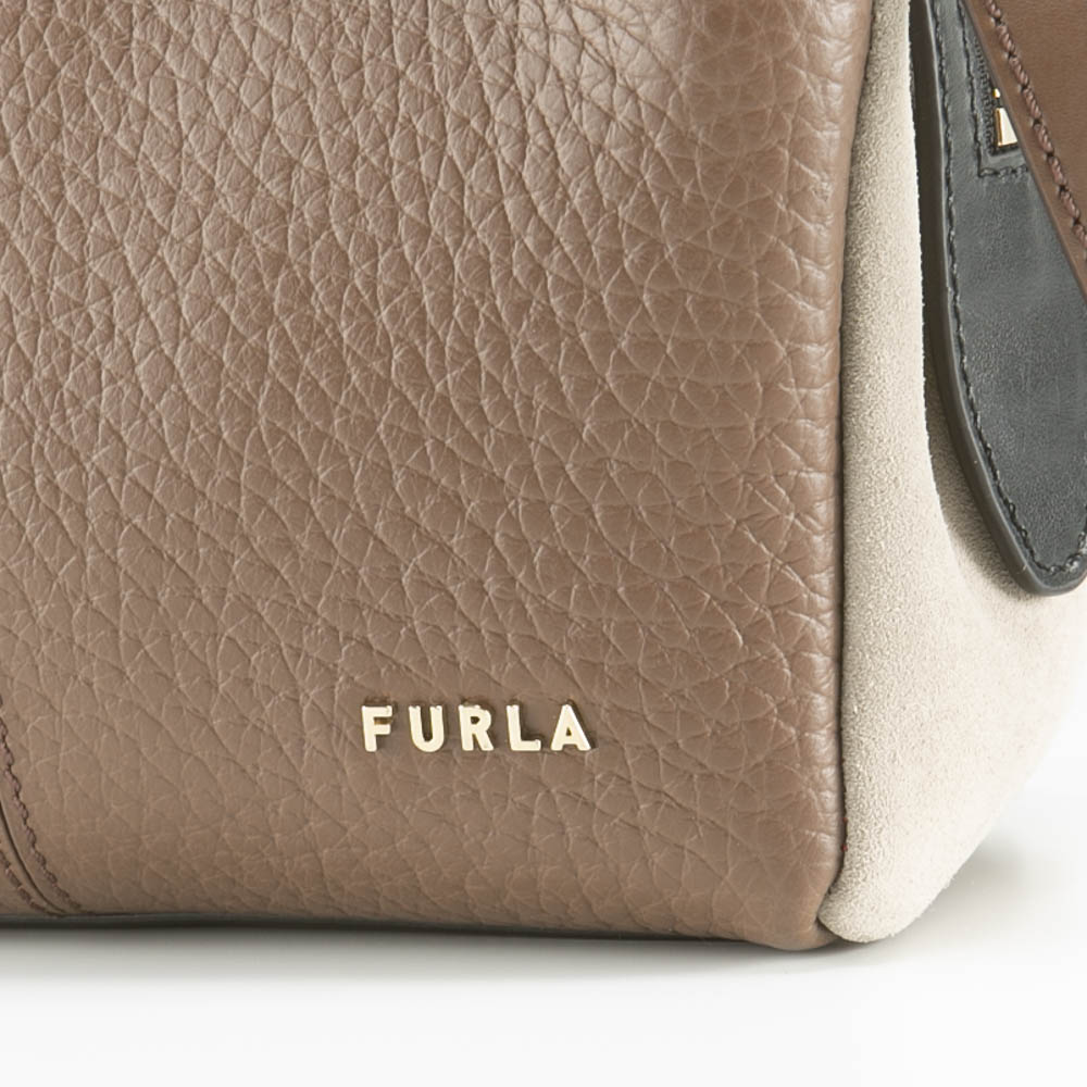 フルラ FURLA ハンド・トートバッグ ELSA MINI TOTE/PRALINE+EARTH WB00614 BX1213【FITHOUSE ONLINE SHOP】