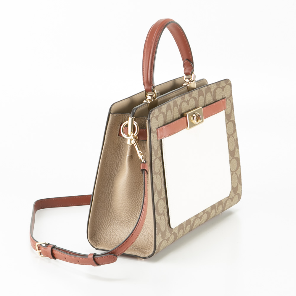 コーチ COACH ハンド・トートバッグ シグネチャー レーン カラー