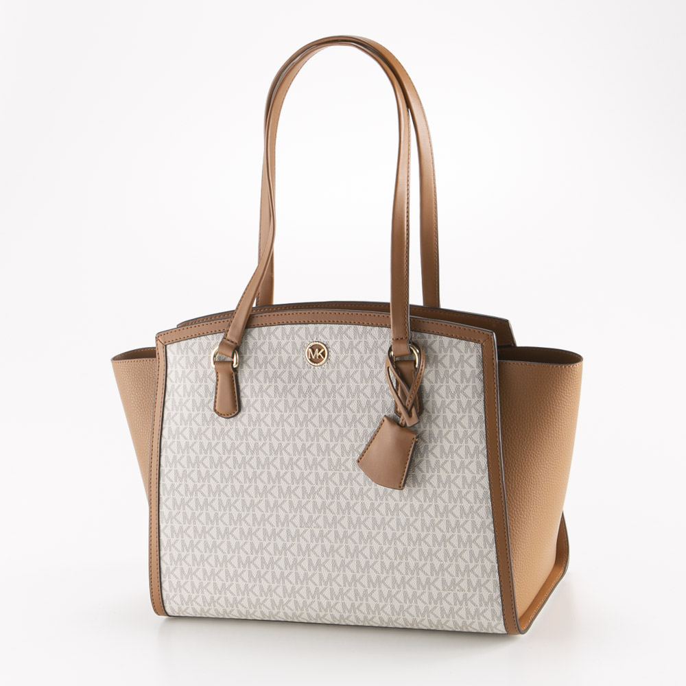 マイケルコース MICHAEL KORS ハンド・トートバッグ CHANTAL シグネチャー LG トート 30F2G7CT3B【FITHOUSE ONLINE SHOP】