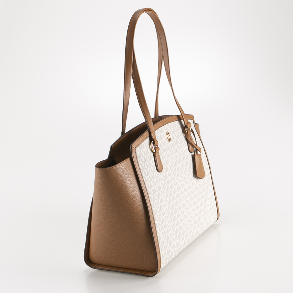 マイケルコース MICHAEL KORS ハンド・トートバッグ CHANTAL シグネチャー LG トート 30F2G7CT3B【FITHOUSE ONLINE SHOP】