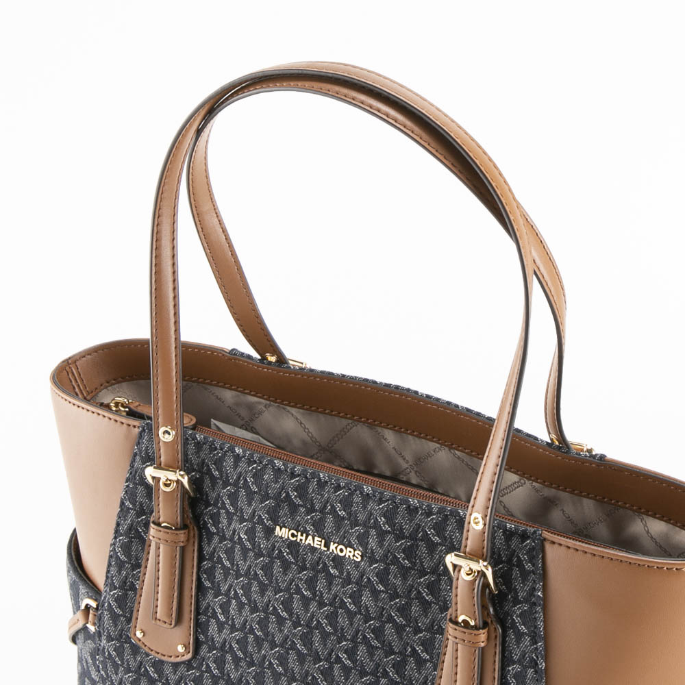 マイケルコース MICHAEL KORS VOYAGER PVC EW SIGトートバッグ