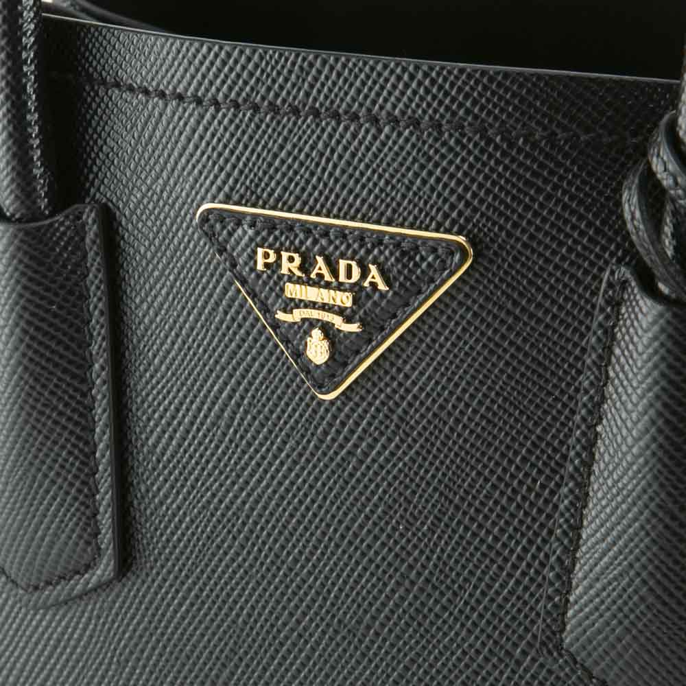 プラダ PRADA ハンド・トートバッグ ドゥーブレ サフィアーノレザー