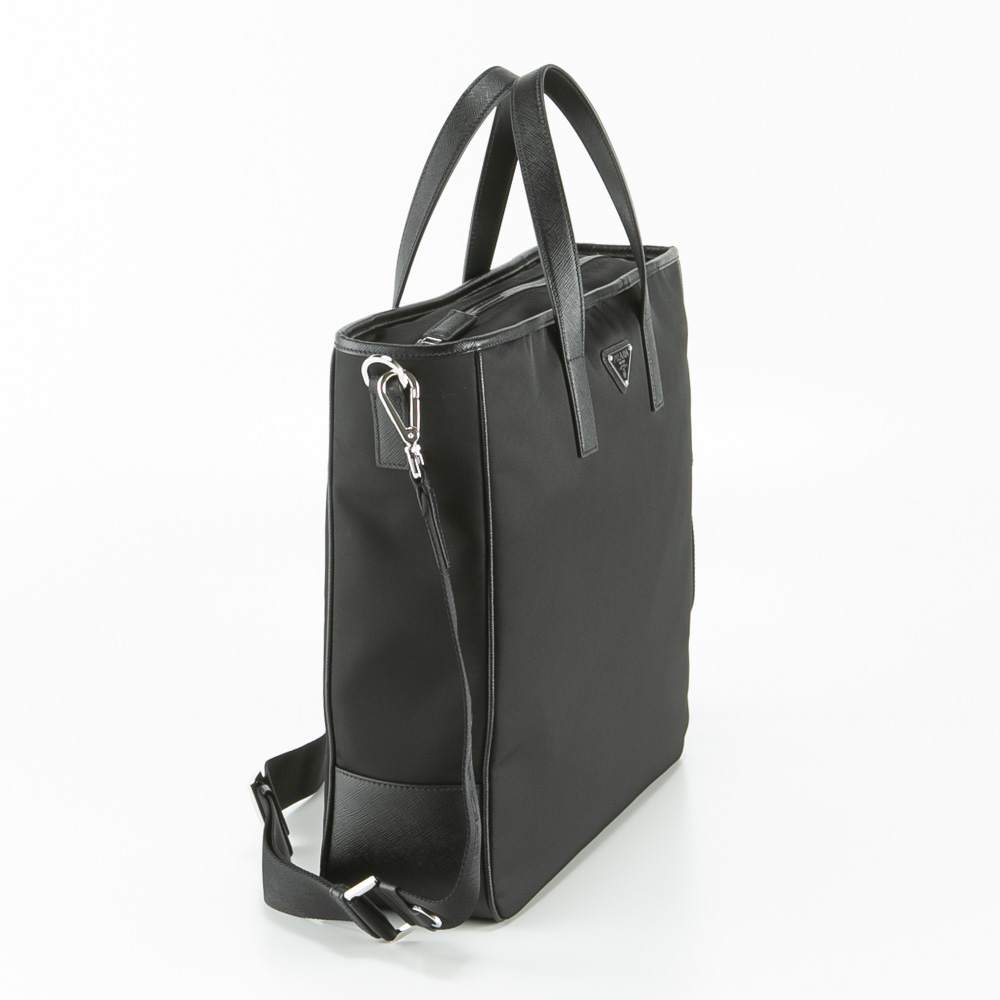 プラダ PRADA ReNylon+SAFFIANO リサイクルナイロン+サフィアーノ 