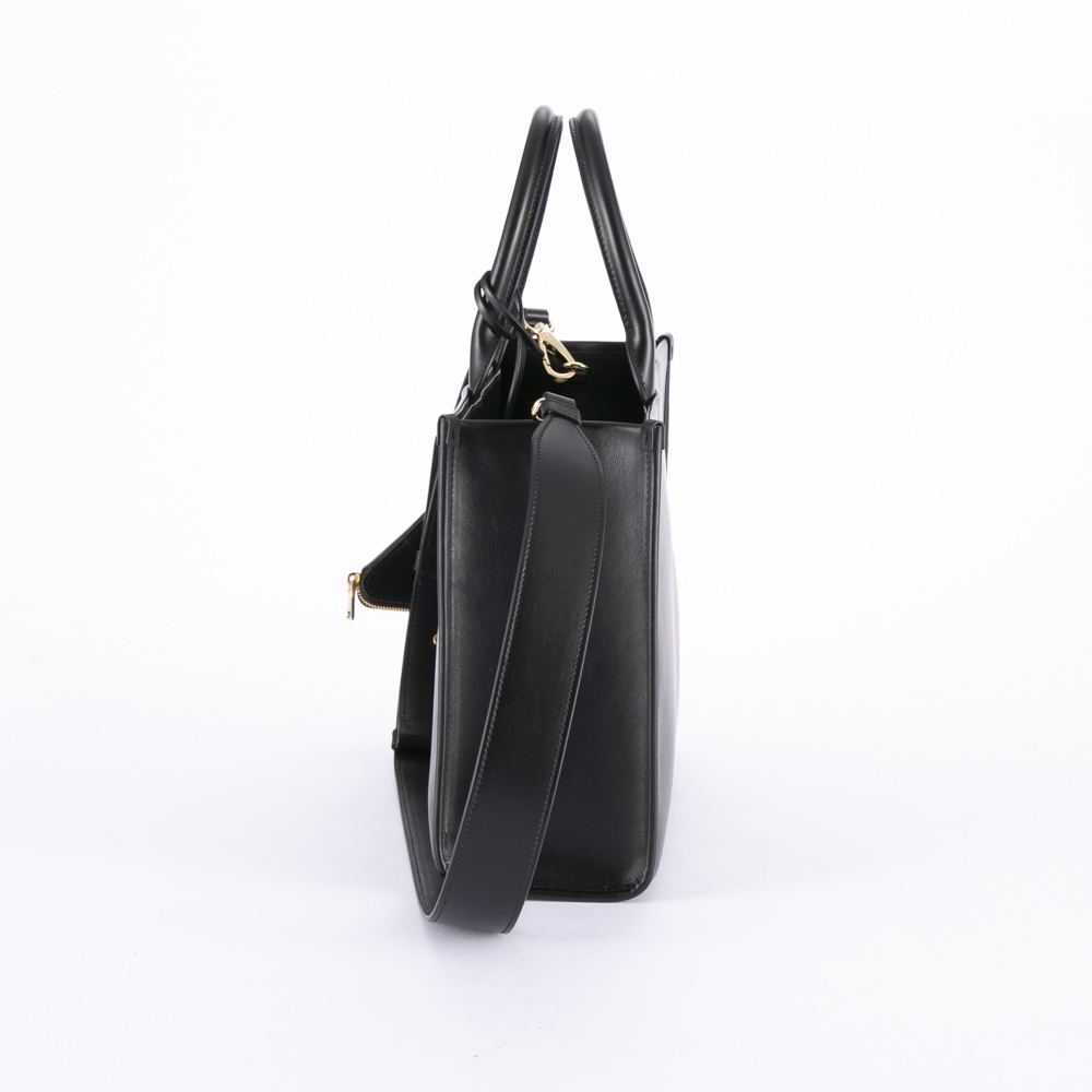 プラダ PRADA SOFT CALF MEDIUM ロゴエンボストートバッグ 1BA376 ASK 