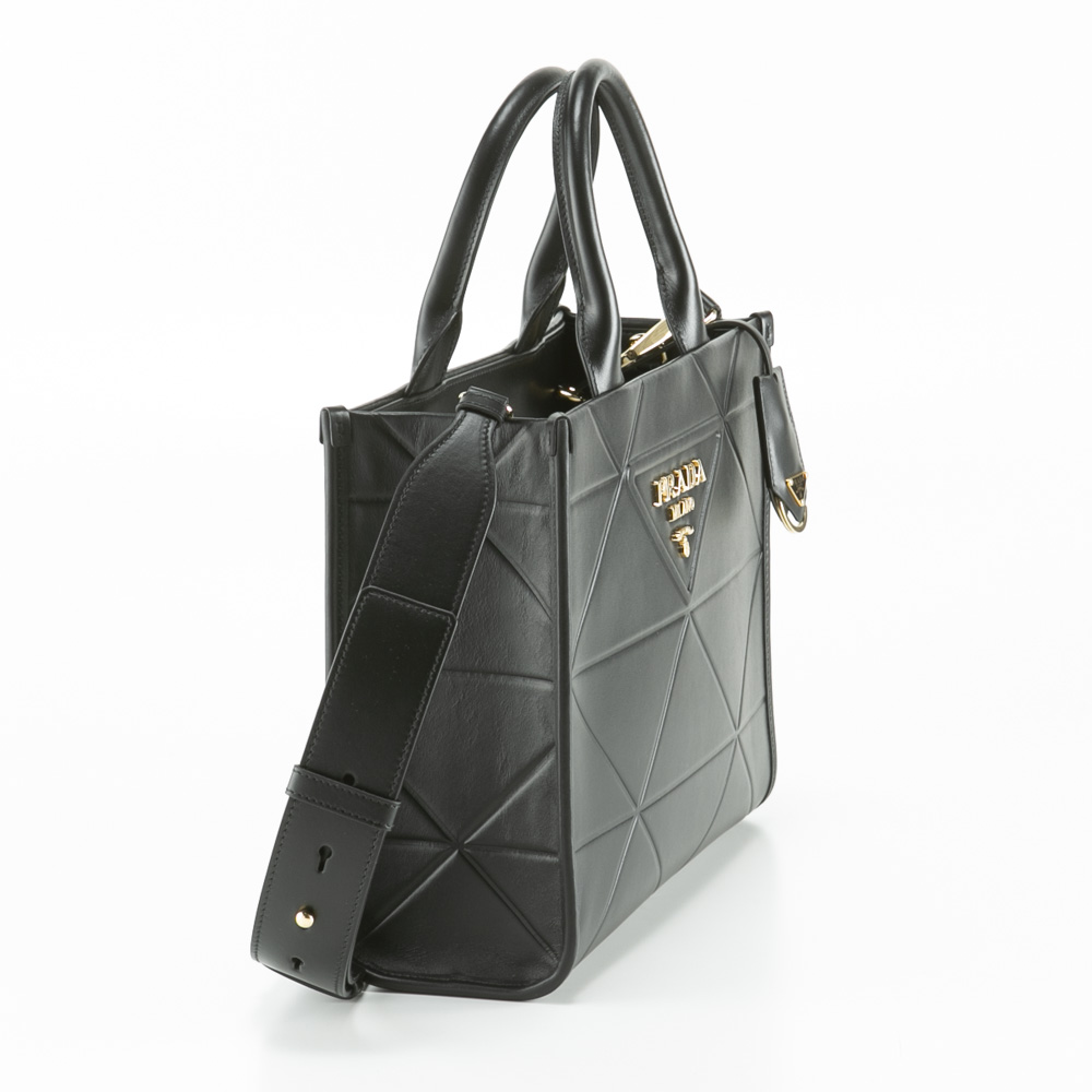 プラダ PRADA ハンド・トートバッグ SOFT CALF MEDIUM 1BA379 ASK OCO 