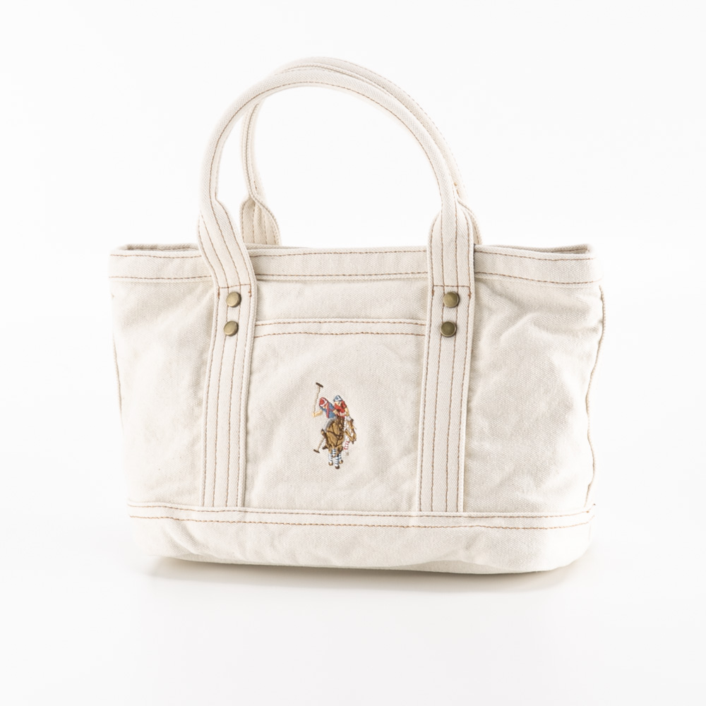 ユーエスポロアッスン US POLO ASSN ウォッシュデニムトートバッグ S