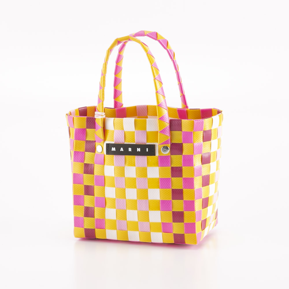 マルニ MARNI レディース ガールズ カゴバッグ バスケットバッグ MICRO ...