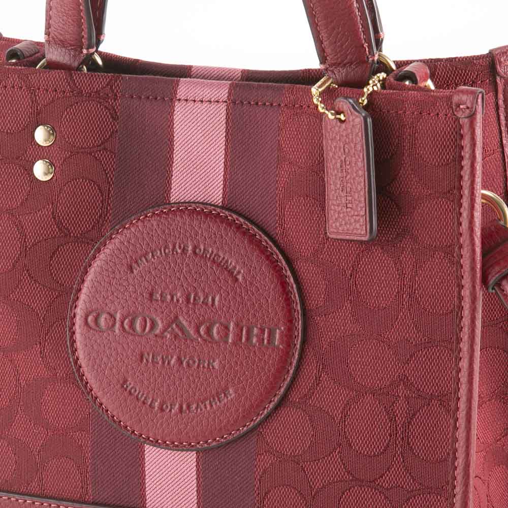 コーチ COACH シグネチャーストライプデンプシー22 トートバッグ C8417【FITHOUSE ONLINE SHOP】