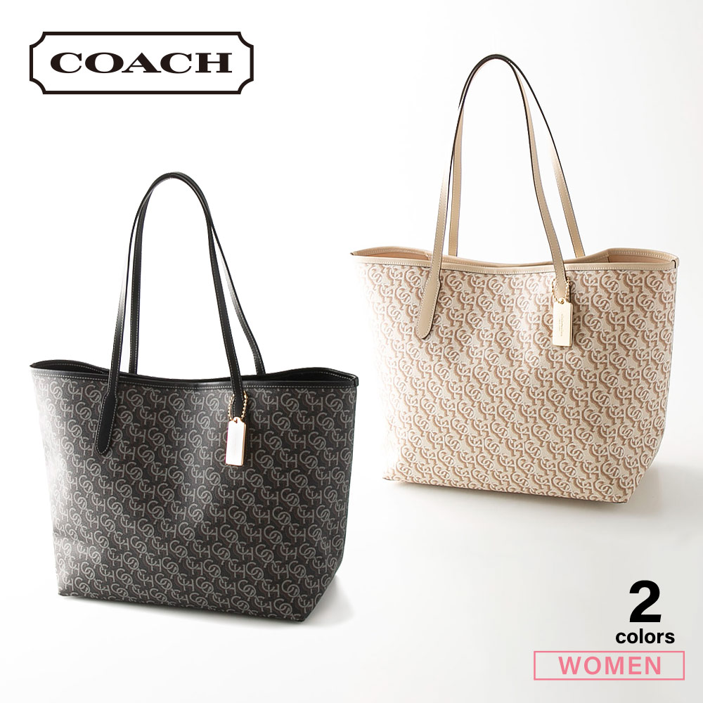 コーチ COACH ハンド・トートバッグ シグネチャー モノグラムプリント シティ トート CF342【FITHOUSE ONLINE SHOP】