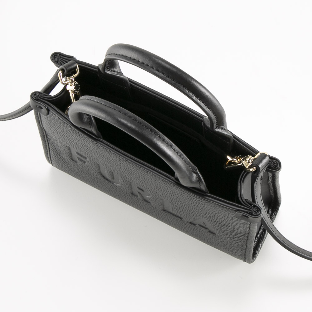 フルラ FURLA ハンド・トートバッグ NIOBE MICRO TOTE/NERO WE00536【FITHOUSE ONLINE SHOP】