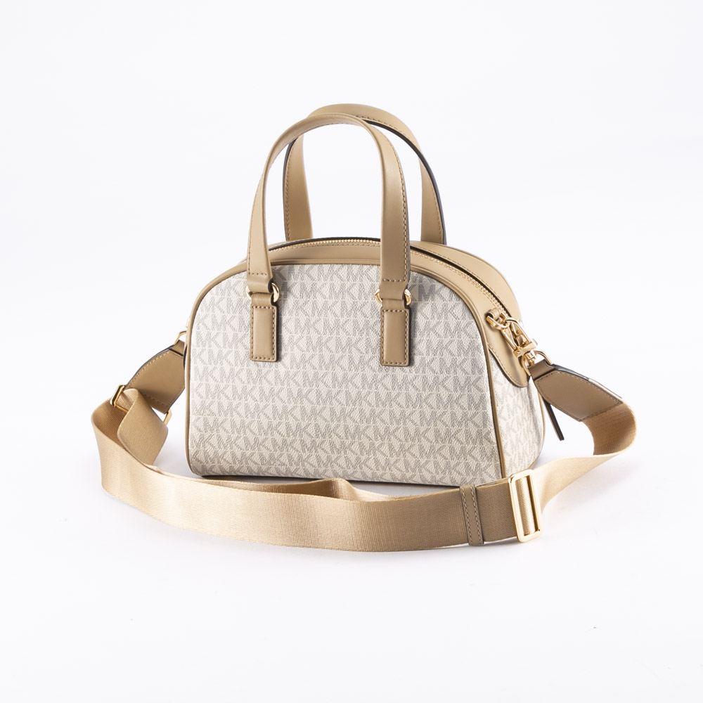 マイケルコース MICHAEL KORS ハンド・トートバッグ WILLIAMSBURG SM ロゴ ストライプ サッチェル 30F3G6WS1B【FITHOUSE ONLINE SHOP】