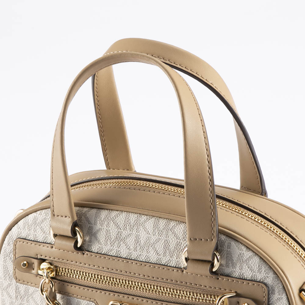 マイケルコース MICHAEL KORS ハンド・トートバッグ WILLIAMSBURG SM ロゴ ストライプ サッチェル 30F3G6WS1B【FITHOUSE ONLINE SHOP】