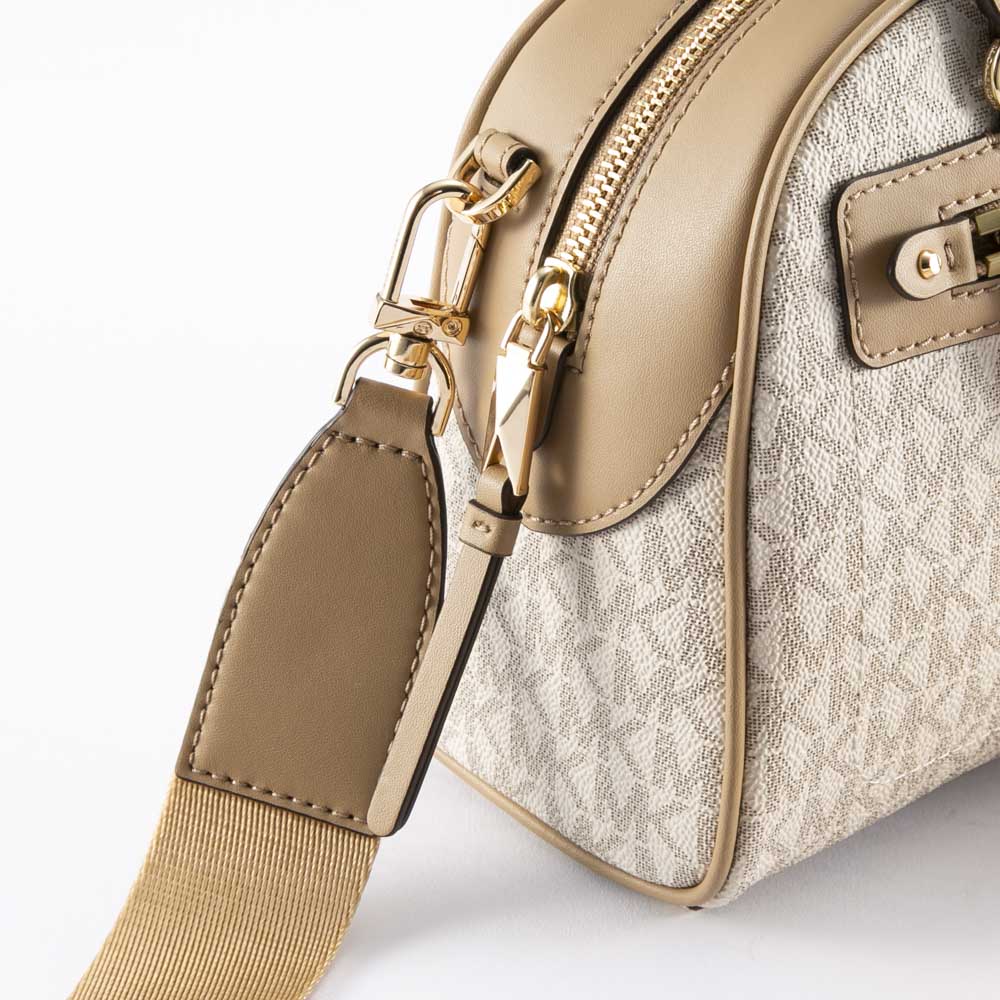マイケルコース MICHAEL KORS ハンド・トートバッグ WILLIAMSBURG SM ロゴ ストライプ サッチェル 30F3G6WS1B【FITHOUSE ONLINE SHOP】