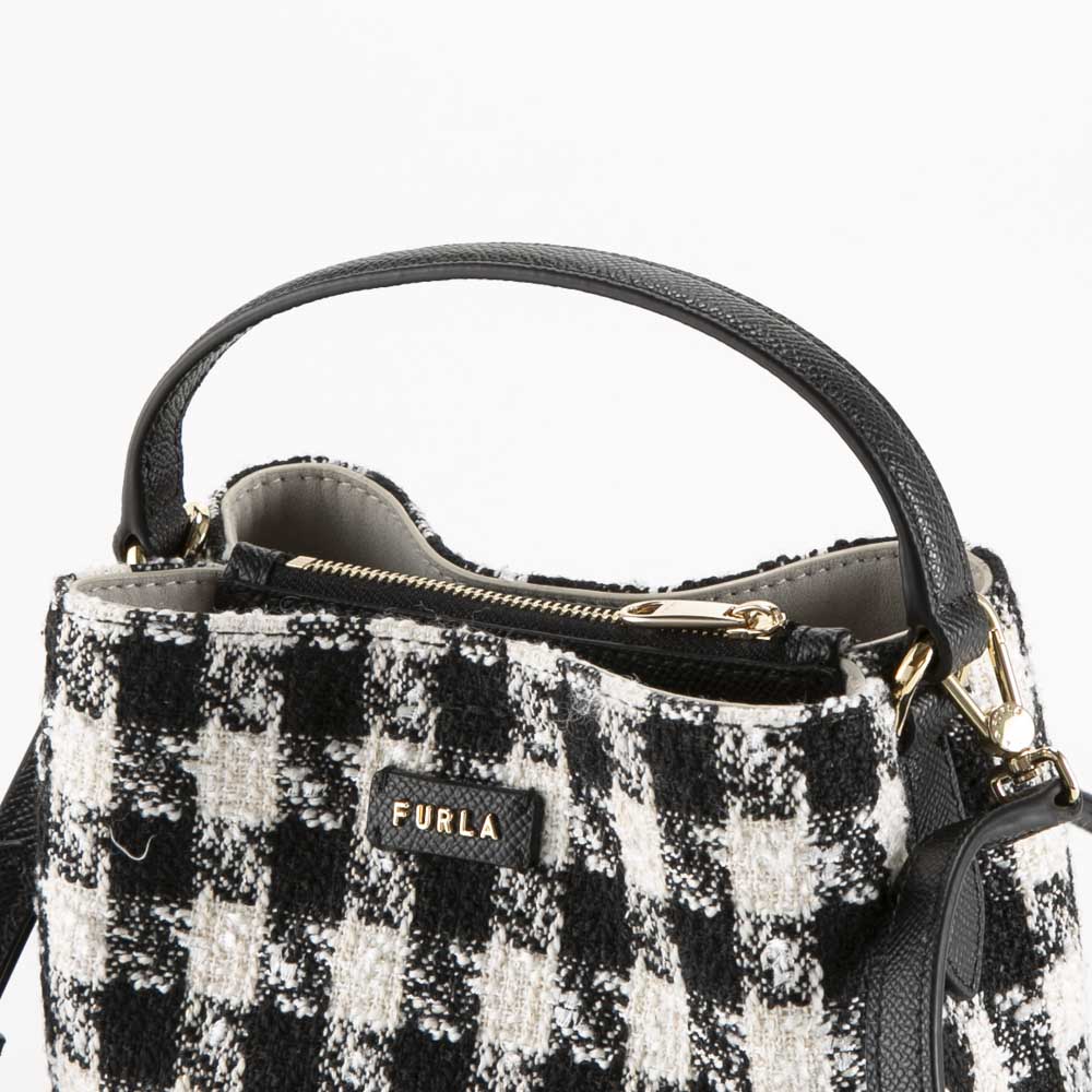 フルラ FURLA ショルダーバッグ DANAE ギンガムチェック ミニ TOTE  