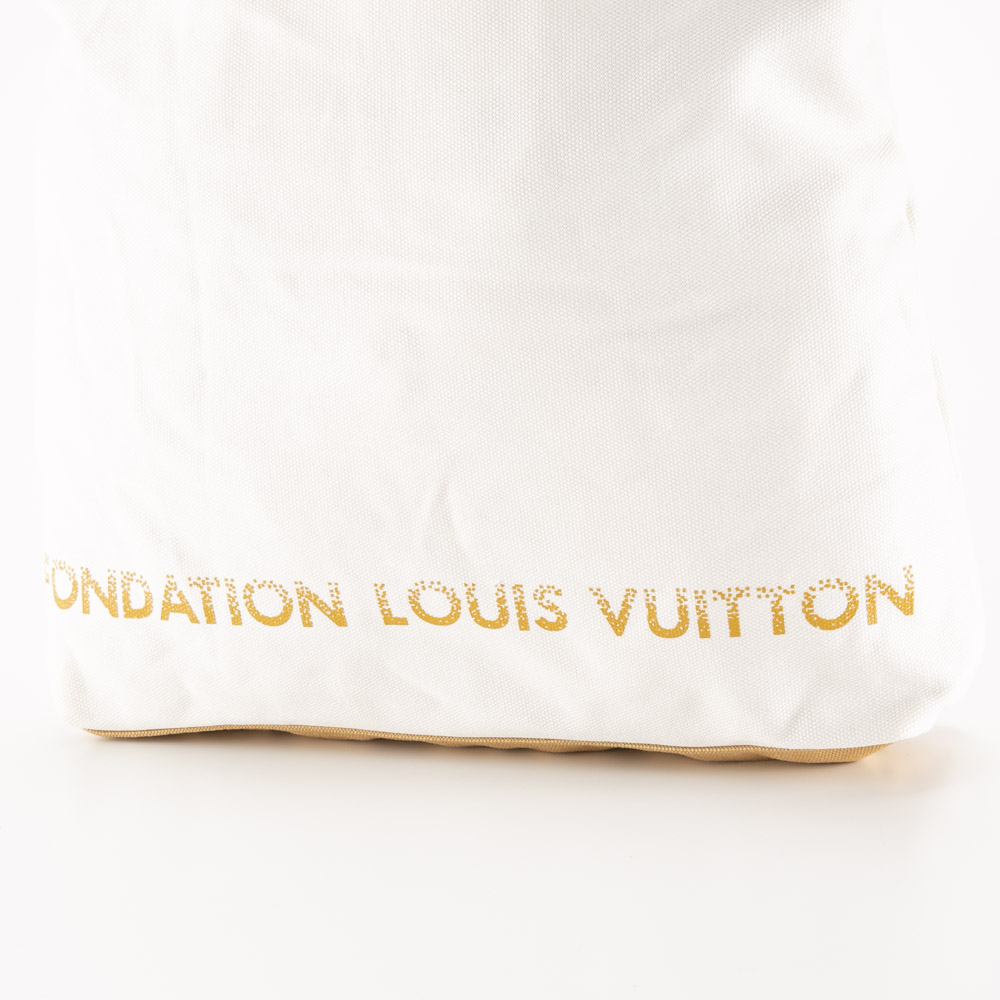 ルイ･ヴィトン LOUIS VUITTON FONDATION LV キャンバストートバッグ 内ポケット付き【FITHOUSE ONLINE SHOP】