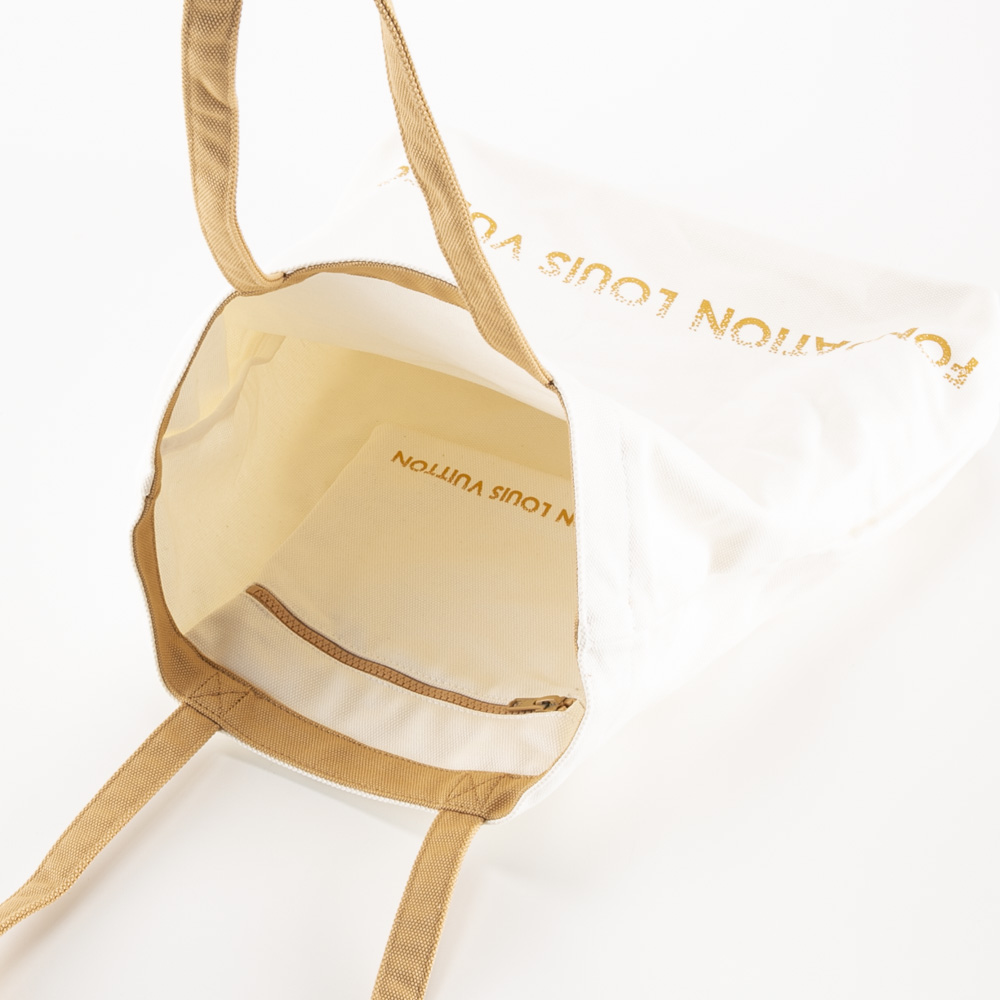 ルイ・ヴィトン LOUIS VUITTON FONDATION LV キャンバストート