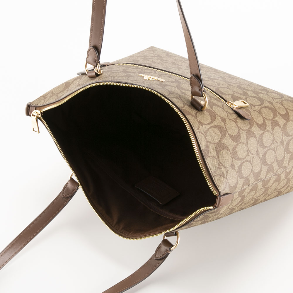 コーチ COACH ハンド・トートバッグ ラグジュアリー PVC シグネチャー ギャラリー トート F79609【FITHOUSE ONLINE SHOP】