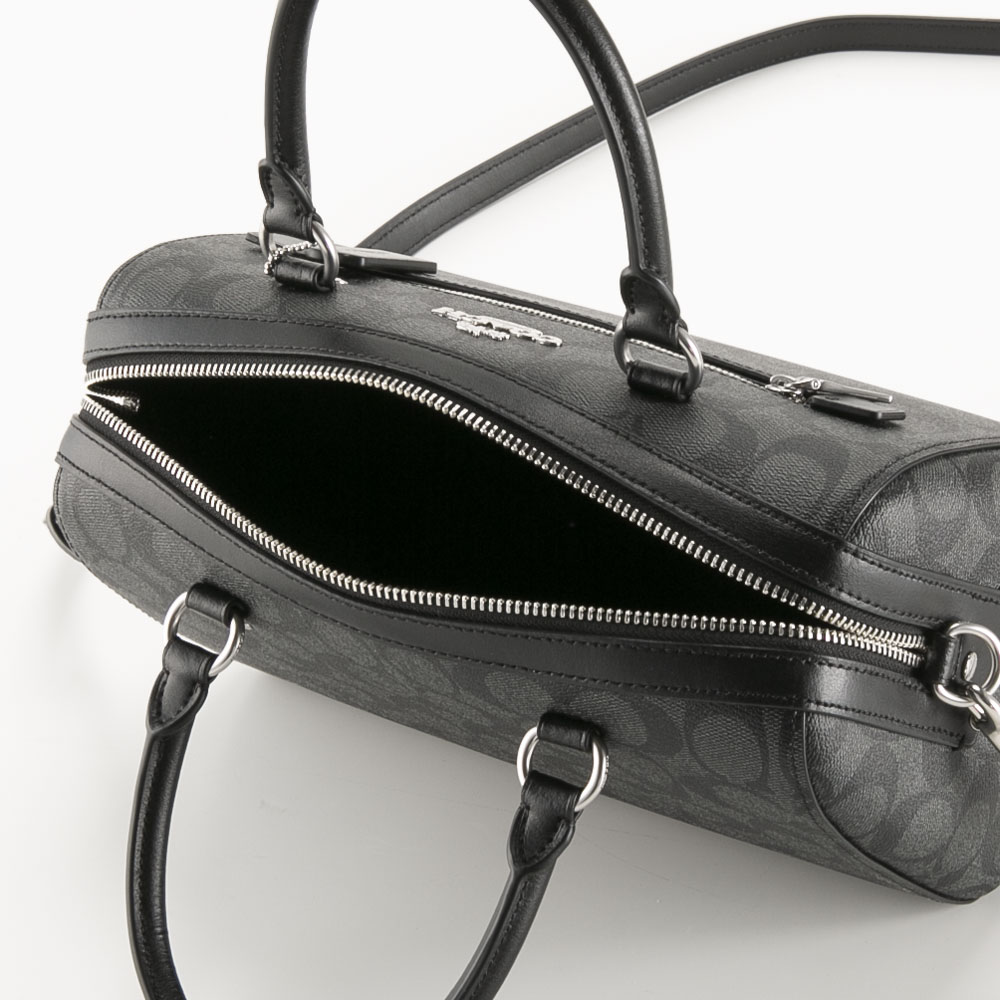 コーチ COACH PVCシグネチャーローワンサッチェルボストンバッグ F83607【FITHOUSE ONLINE SHOP】