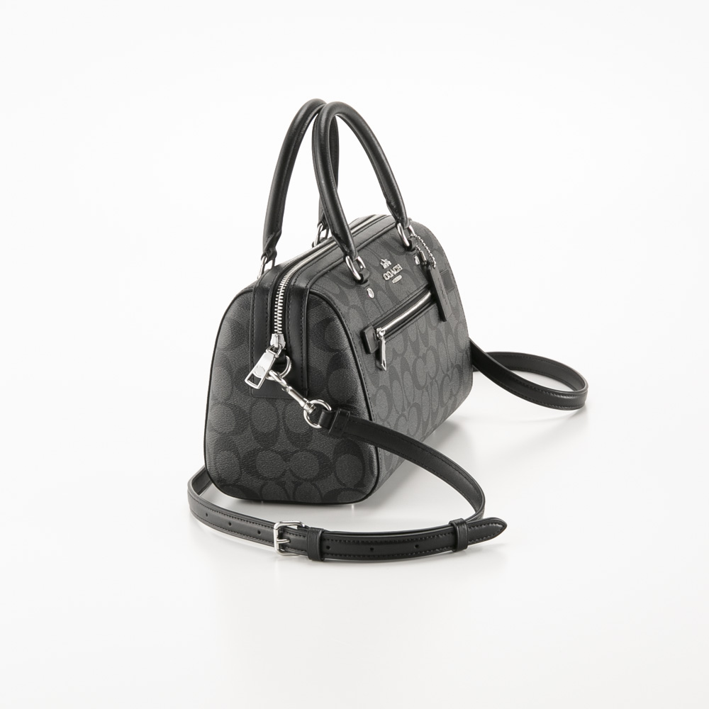 コーチ COACH PVCシグネチャーローワンサッチェルボストンバッグ F83607【FITHOUSE ONLINE SHOP】