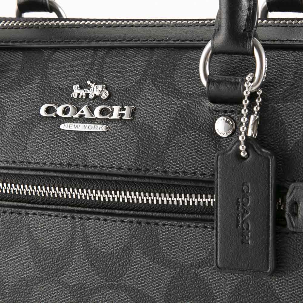 コーチ COACH PVCシグネチャーローワンサッチェルボストンバッグ F83607【FITHOUSE ONLINE SHOP】