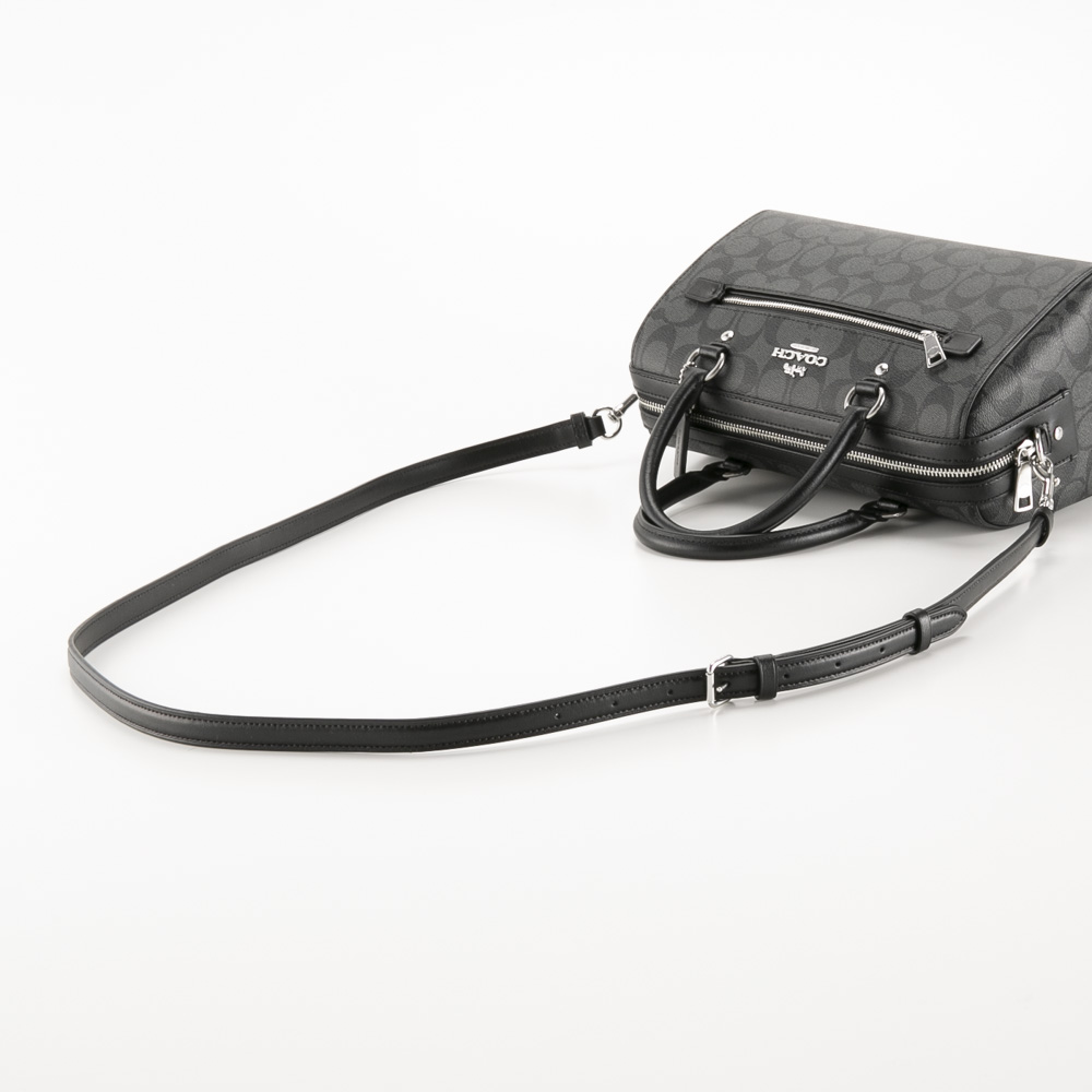 コーチ COACH PVCシグネチャーローワンサッチェルボストンバッグ F83607【FITHOUSE ONLINE SHOP】