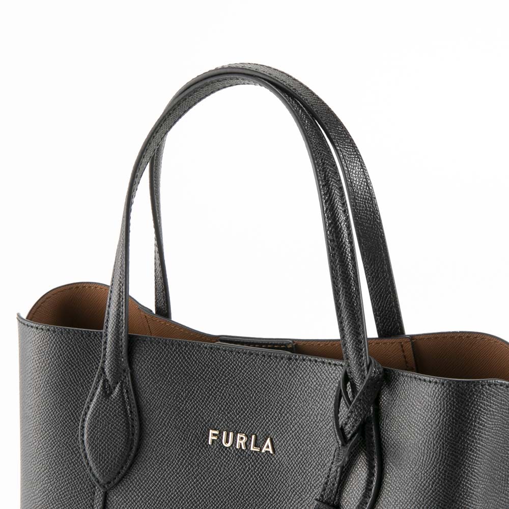 フルラ FURLA ハンド・トートバッグ VITTORIA M TOTE/NERO WB00420-BX0306【FITHOUSE ONLINE SHOP】