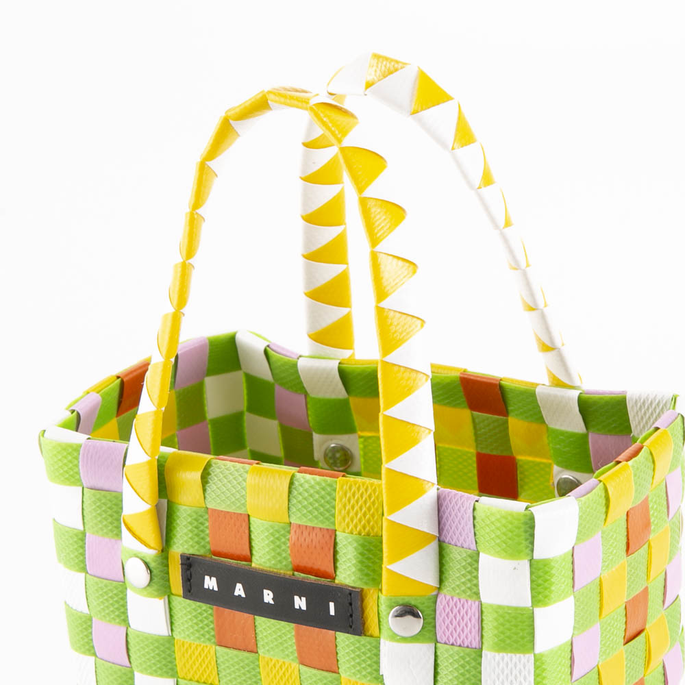 マルニ MARNI レディース ガールズ カゴバッグ バスケットバッグ KIDS MICRO BASKET BAG M00178M00IW-MW55F【FITHOUSE ONLINE SHOP】