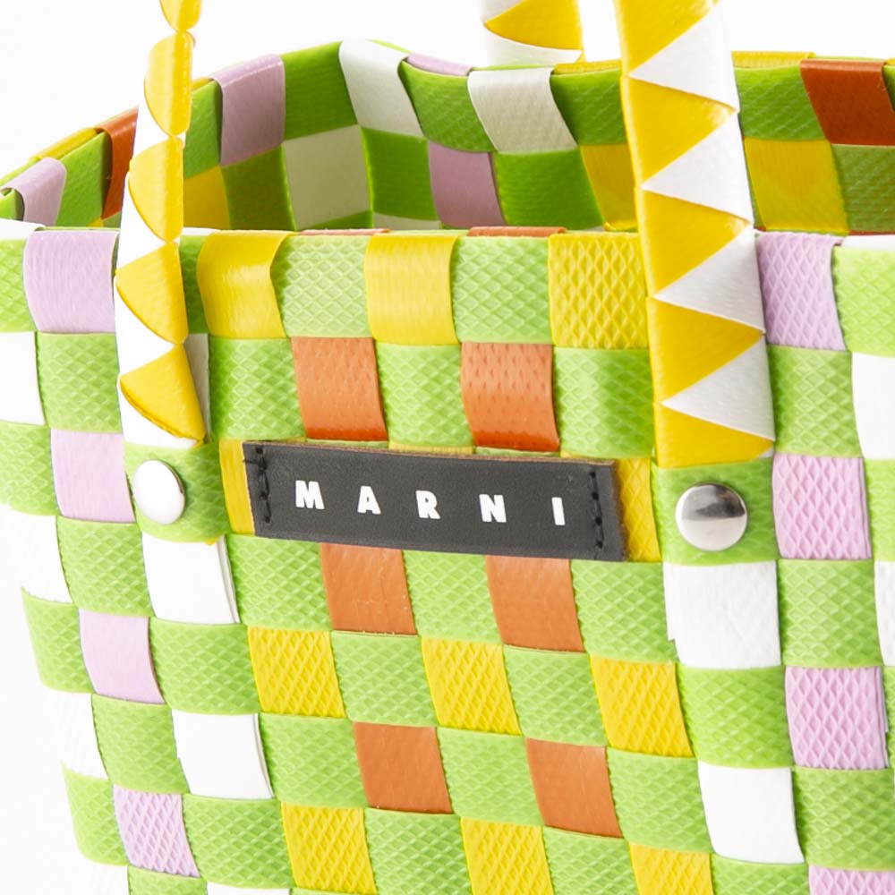 マルニ MARNI レディース ガールズ カゴバッグ バスケットバッグ KIDS MICRO BASKET BAG M00178M00IW-MW55F【FITHOUSE ONLINE SHOP】