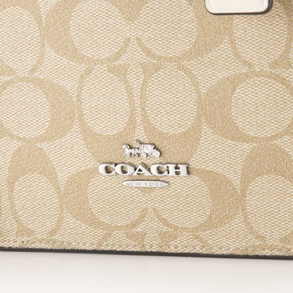 コーチ COACH ハンド・トートバッグ シグネチャー ノース サウス ミニトート CJ494【FITHOUSE ONLINE SHOP】