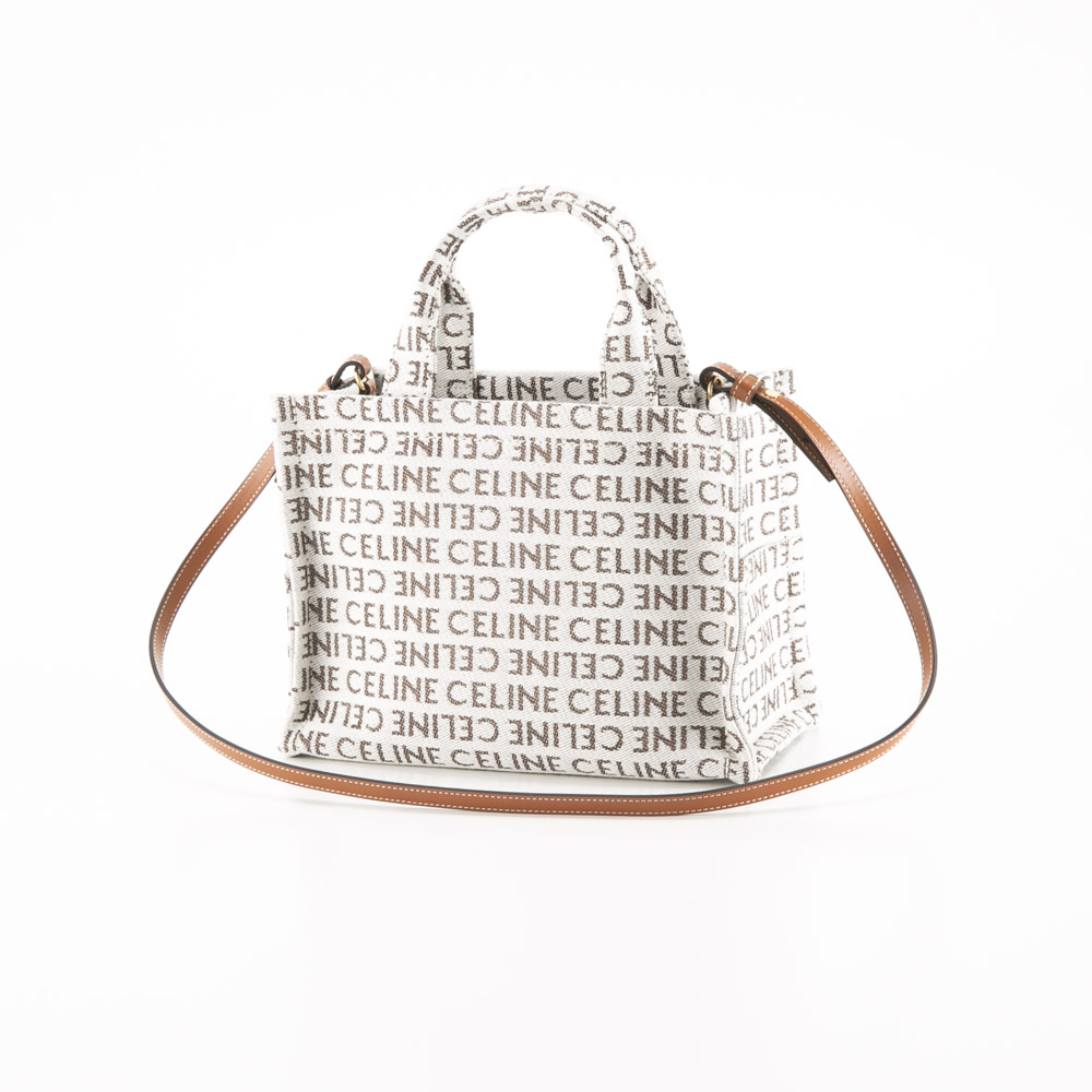 セリーヌ CELINE SMALL CABAS THAIS ロゴテキスタイルトートバッグ 19916/2FEF【FITHOUSE ONLINE SHOP】