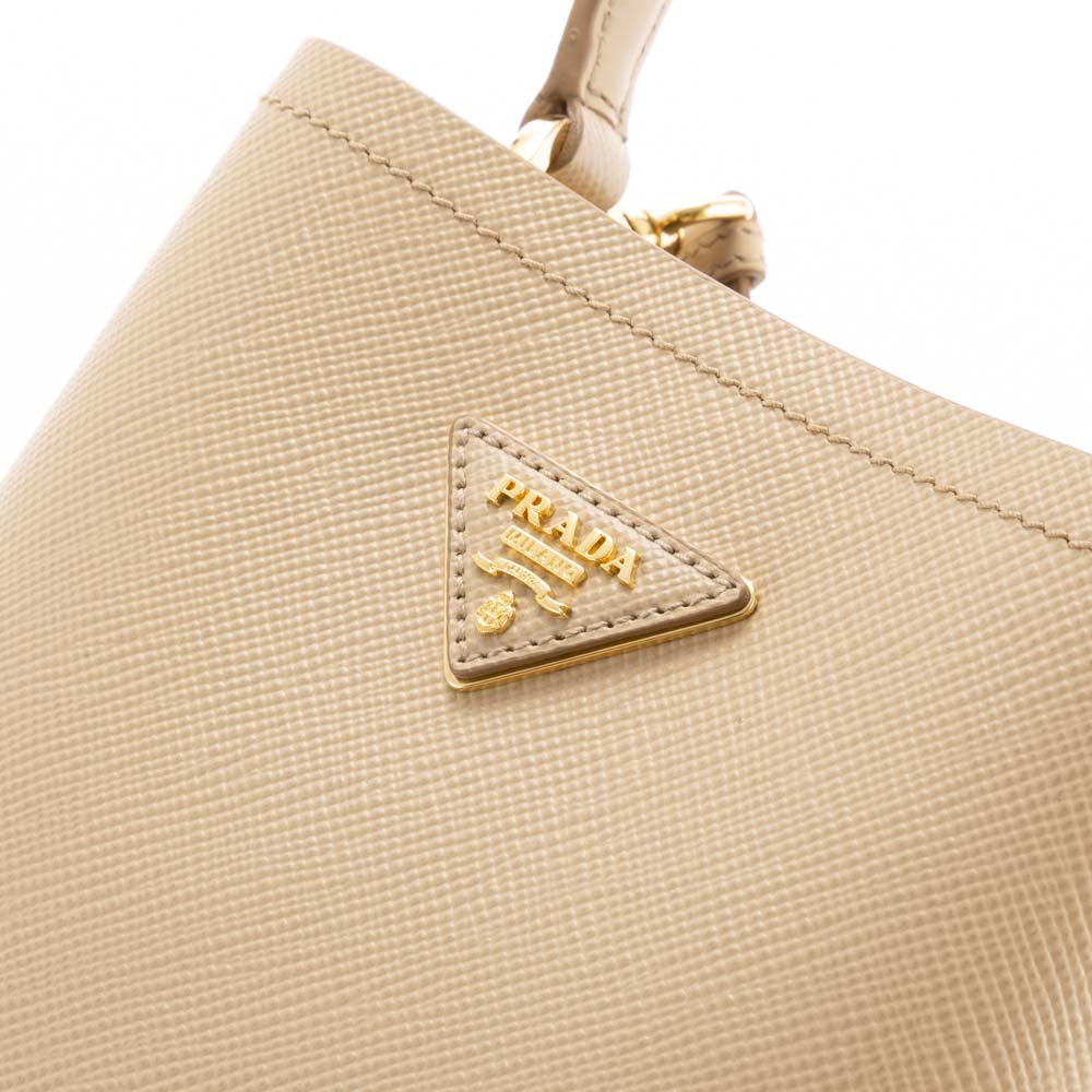 プラダ PRADA SAF.CUIR+CITY CALF PANIER SM サフィアーノ パニエ スモールバッグ 1BA217 2ERX OOO【FITHOUSE ONLINE SHOP】