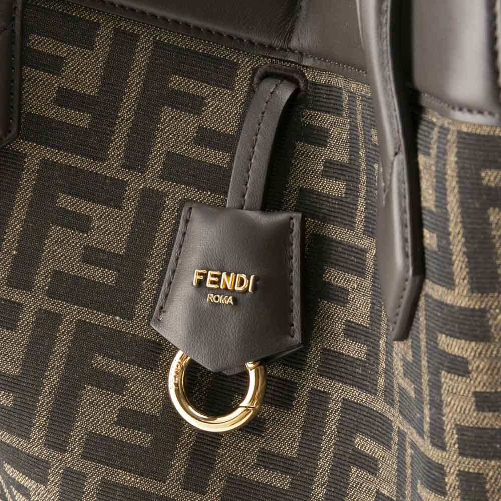フェンディ FENDI ORIGAMI LG ジャガードファブリックトートバッグ 8BH415-AFPM【FITHOUSE ONLINE SHOP】