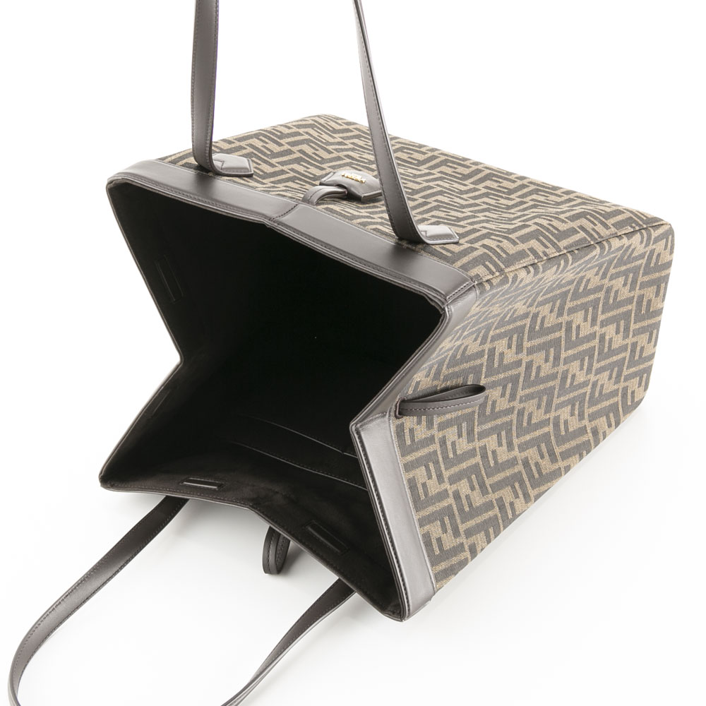 フェンディ FENDI ORIGAMI LG ジャガードファブリックトートバッグ 8BH415-AFPM【FITHOUSE ONLINE SHOP】