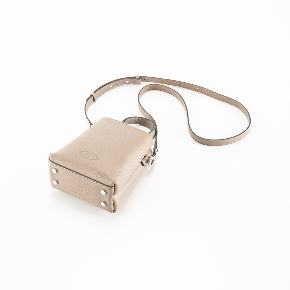 トッズ TOD'S ハンド・トートバッグ Tタイムレス メタルペンダント マイクロ XBWAPAT9000-QRI【FITHOUSE ONLINE SHOP】
