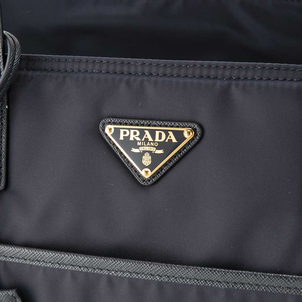 プラダ PRADA ReNylon+SAFFIANO Re-Edition1978 LG トートバッグ 1BG527 R064 OOO【FITHOUSE ONLINE SHOP】